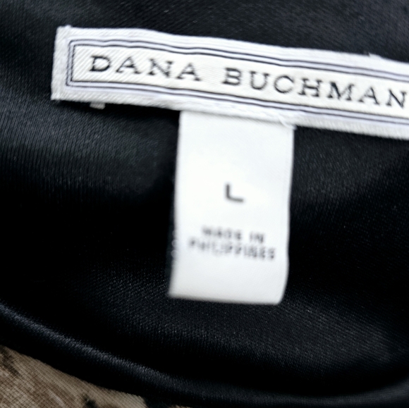 Dana Buchman 3/4 Sleeve Animal Print Midi Dress - Picture 8 of 9